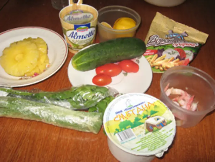 Веррин "наслаждение вкусом" или закуска в бокале: шаг 1
