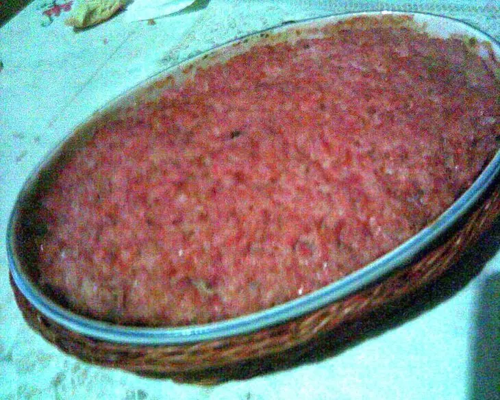 Рисово-мясная запеканка на ржаных сухариках: шаг 2