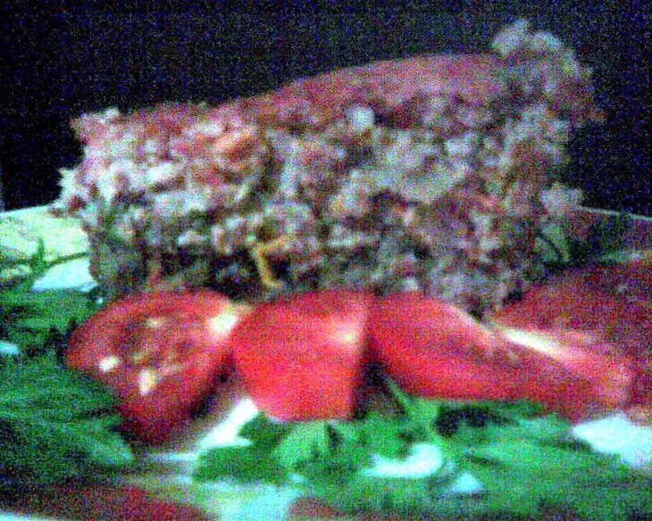 Рисово-мясная запеканка на ржаных сухариках: шаг 6