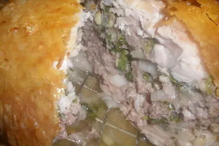 Фаршированная курица. аромааатная!: шаг 4
