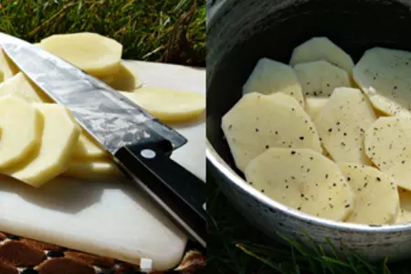 Картошка с копченой грудинкой "по-пастушьи": шаг 3