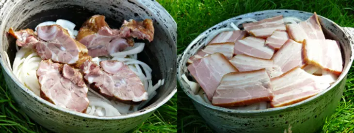 Картошка с копченой грудинкой "по-пастушьи": шаг 5