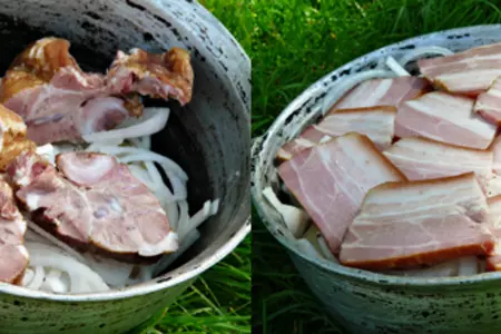 Картошка с копченой грудинкой "по-пастушьи": шаг 5