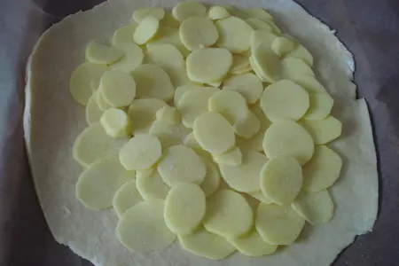 Пирог с мясом и картофелем: шаг 5