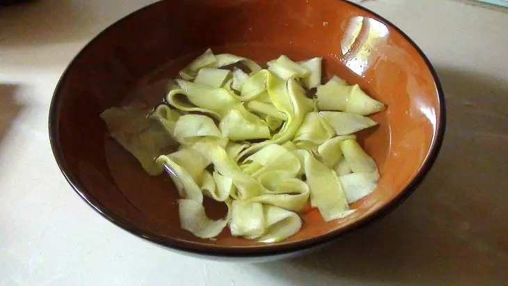 Шоколадный кекс с кабачком! кабачковые цукаты, как очень вкусный бонус (дуэль).: шаг 7