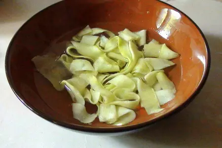 Шоколадный кекс с кабачком! кабачковые цукаты, как очень вкусный бонус (дуэль).: шаг 7