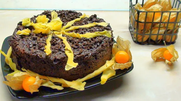 Шоколадный кекс с кабачком! кабачковые цукаты, как очень вкусный бонус (дуэль).: шаг 10