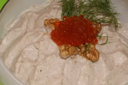 Скордаля  с орехами /σκορδαλια/: шаг 5