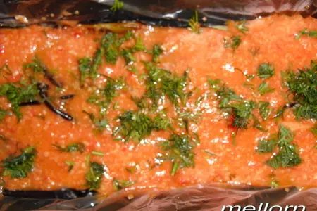 Террин из баклажанов с овощами и брынзой: шаг 11