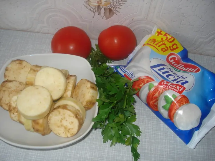Салат баклажановый: шаг 1