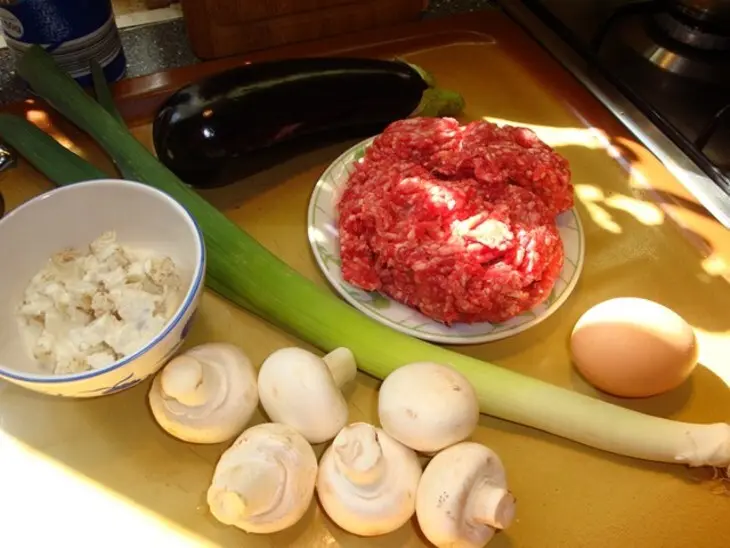 Мини-кебабчики баклажаново-мясные: шаг 1