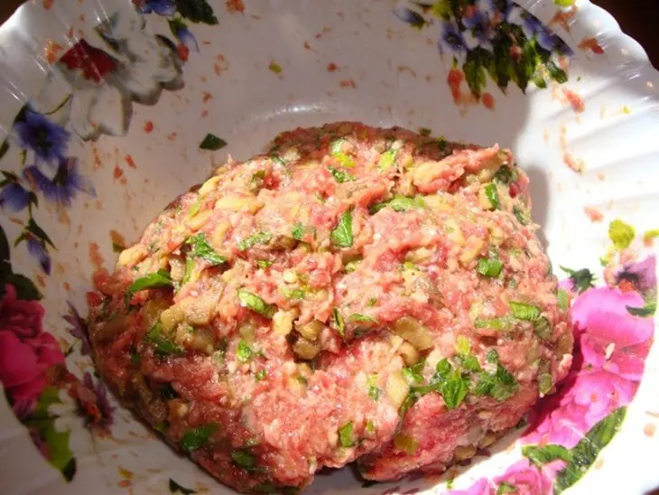Мини-кебабчики баклажаново-мясные: шаг 3