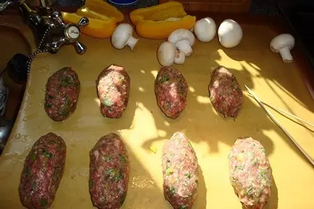 Мини-кебабчики баклажаново-мясные: шаг 4