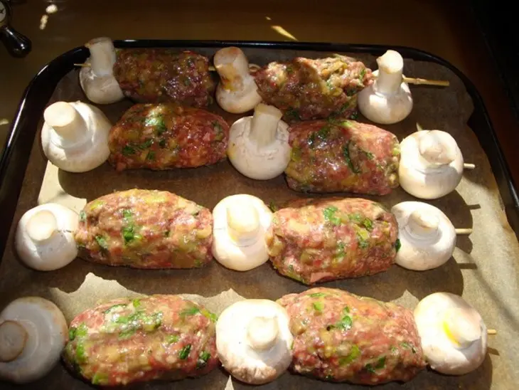Мини-кебабчики баклажаново-мясные: шаг 5