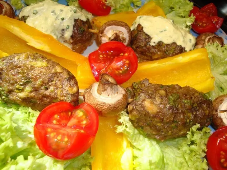 Мини-кебабчики баклажаново-мясные: шаг 7