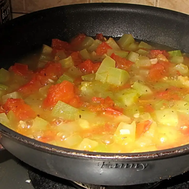 Паста с соусом из кабачков: шаг 4