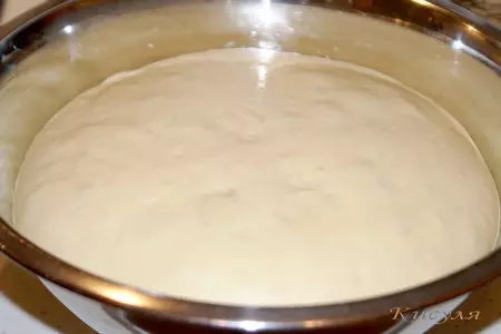 Паровые вареники с чёрной смородиной ( тесто дрожжевое): шаг 1