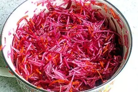 Салат витаминный с соусом из манго: шаг 2