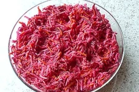 Салат витаминный с соусом из манго: шаг 5