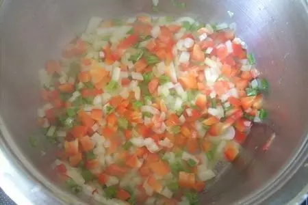 Суп с морепродуктами сливочный "средиземноморский": шаг 3