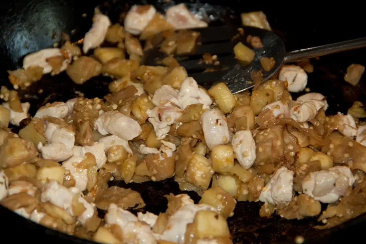 Баклажаны фаршированые с греческими нотками: шаг 9