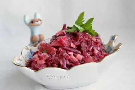 Салат из свёклы: шаг 2