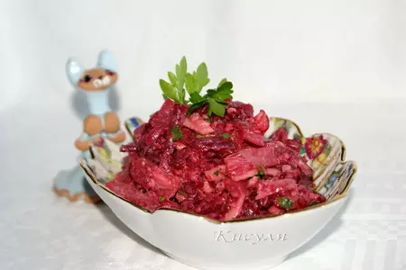 Салат из свёклы: шаг 3