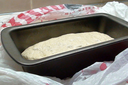 Пресный тосканский хлеб. (серый, формованный на закваске.): шаг 12