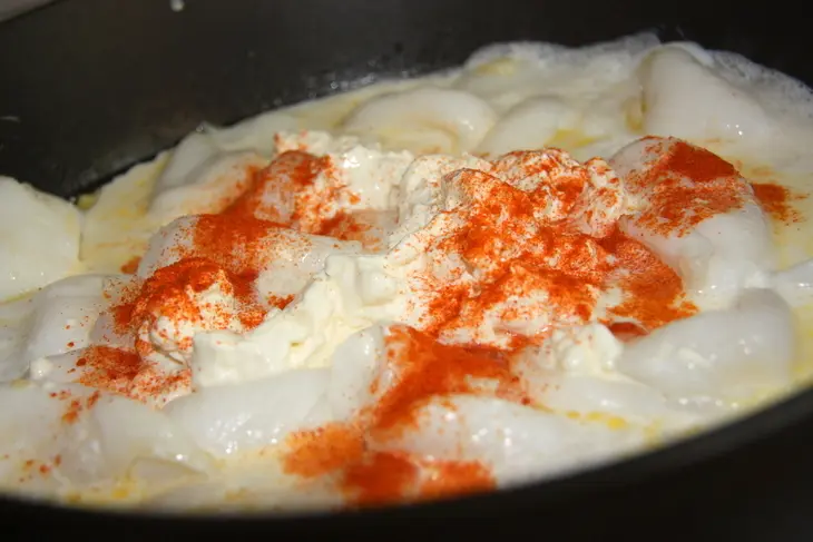 Pasta rosa сon calamari или розовая паста с кальмарами.: шаг 2