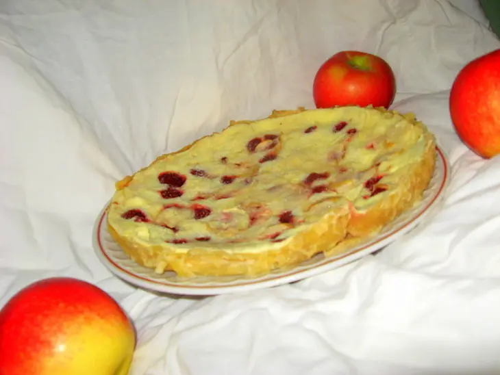 Очень быстрый,но от этого не менее вкусный пирог: шаг 2