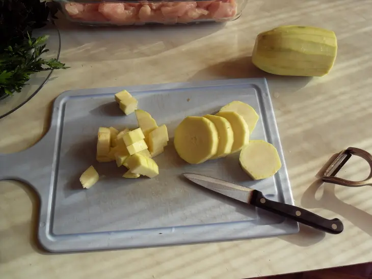 Острая курочка на рисе: шаг 9