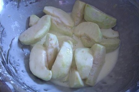 Яблоки в карамели "пасы пинго": шаг 3