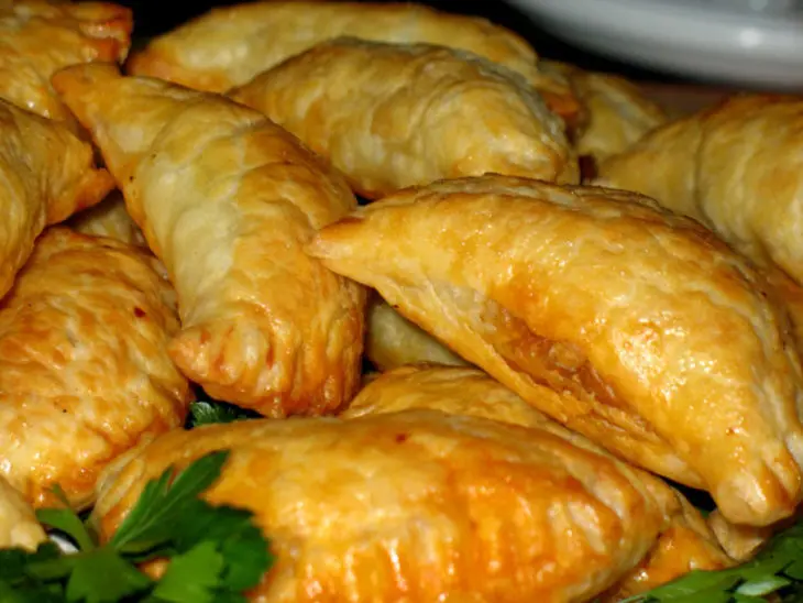 Сырно-оливковые эмпанадильяс (empanadillas): шаг 5