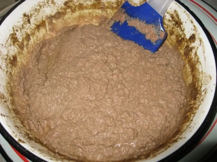 Вареный куриный паштет: шаг 3