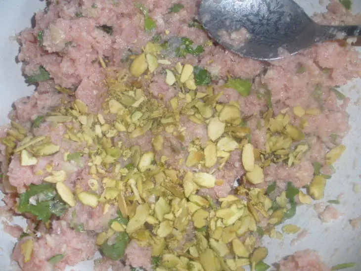 Мясной хлеб из ветчины: шаг 2