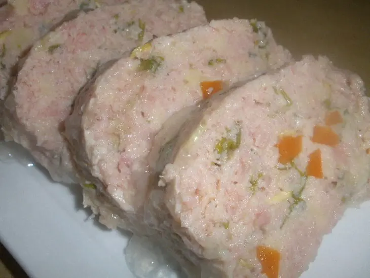 Мясной хлеб из ветчины: шаг 7
