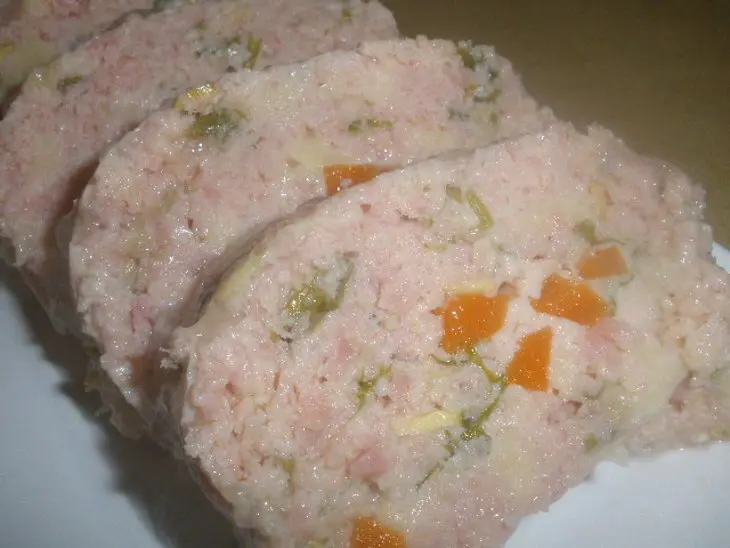 Мясной хлеб из ветчины: шаг 8
