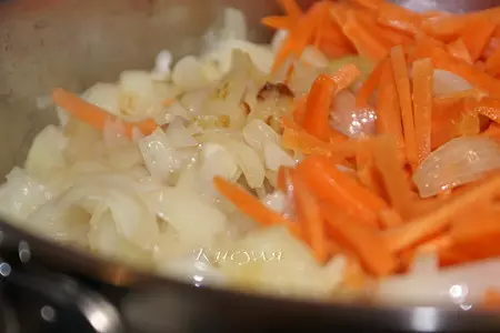 Рыба с овощами в винно-имбирной карамели: шаг 6