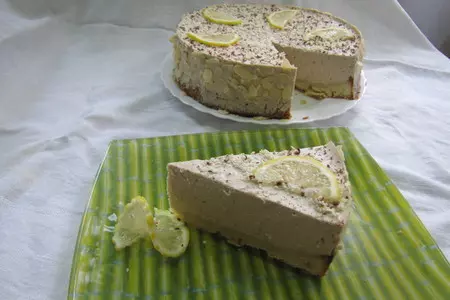 Банановый чизкейк с орехово-шоколадным ароматом и лимонной ноткой: шаг 4