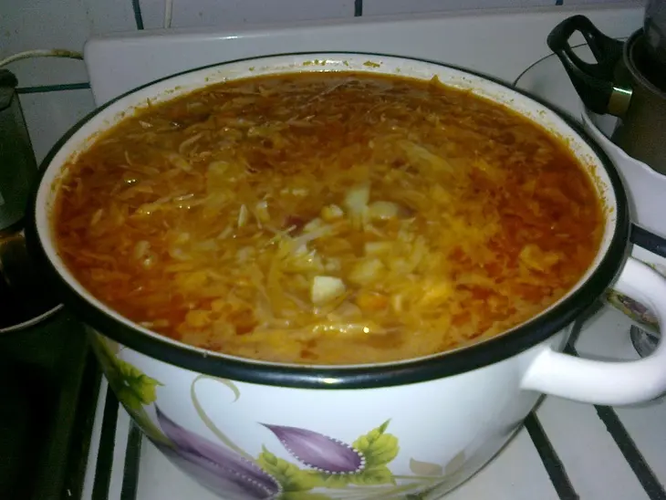 Борщ по-гречински: шаг 1