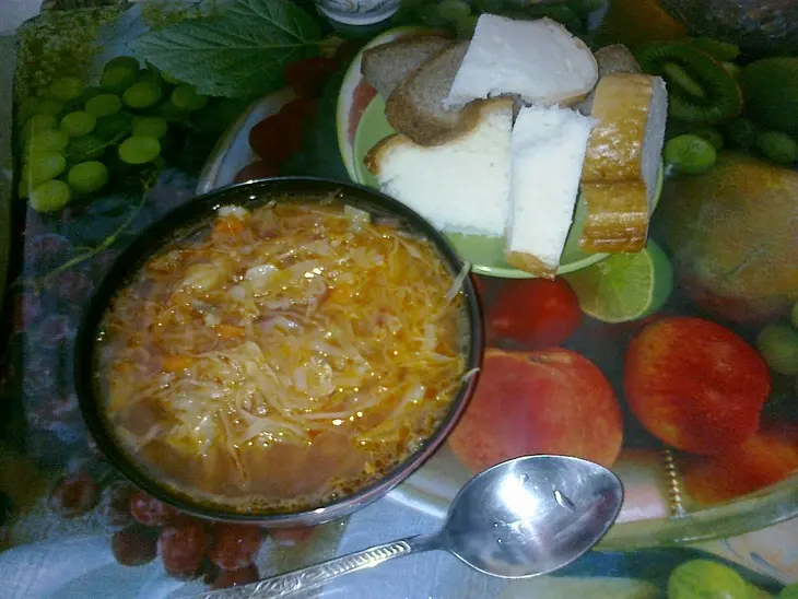 Борщ по-гречински: шаг 3