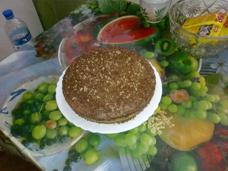 Торт "чёрный принц": шаг 3