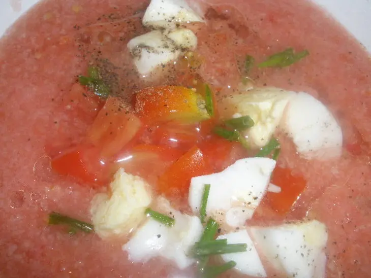 Salmorejo - холодный суп из андалусии: шаг 2