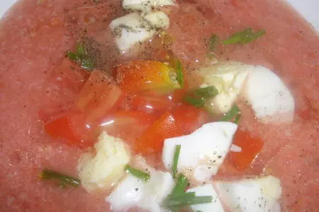 Salmorejo - холодный суп из андалусии: шаг 2