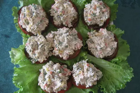 Мини башенки с сырной начинкой: шаг 1