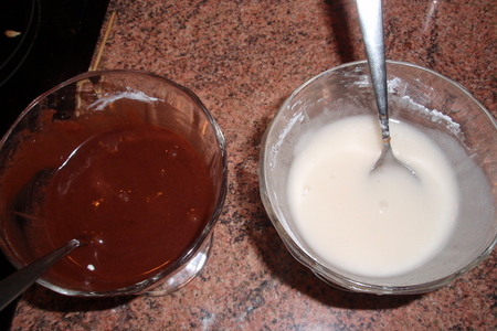 Кекс шоколадно-кокосовый: шаг 3