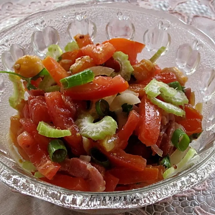 Салат с черешковым сельдереем и креветками: шаг 5