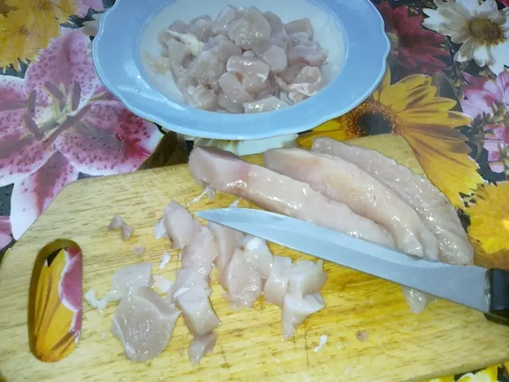 Рис с мясом и овощами: шаг 3