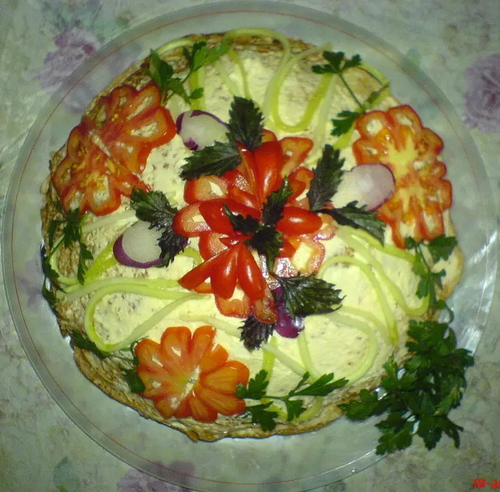 Блинчатый пирог: шаг 1