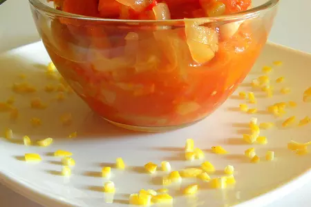 Лечо с  кабачками и баклажанами: шаг 6